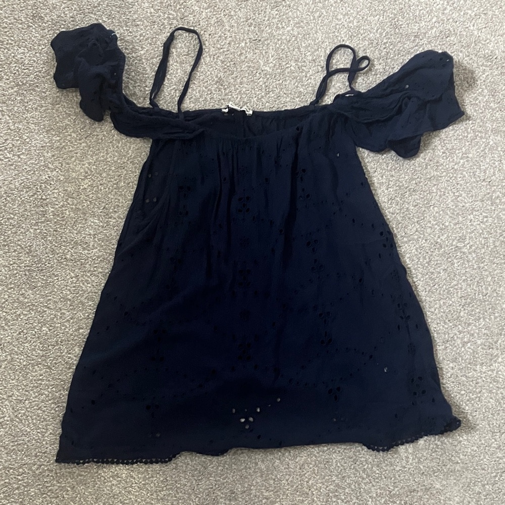 American Eagle Outfitters Navy Top